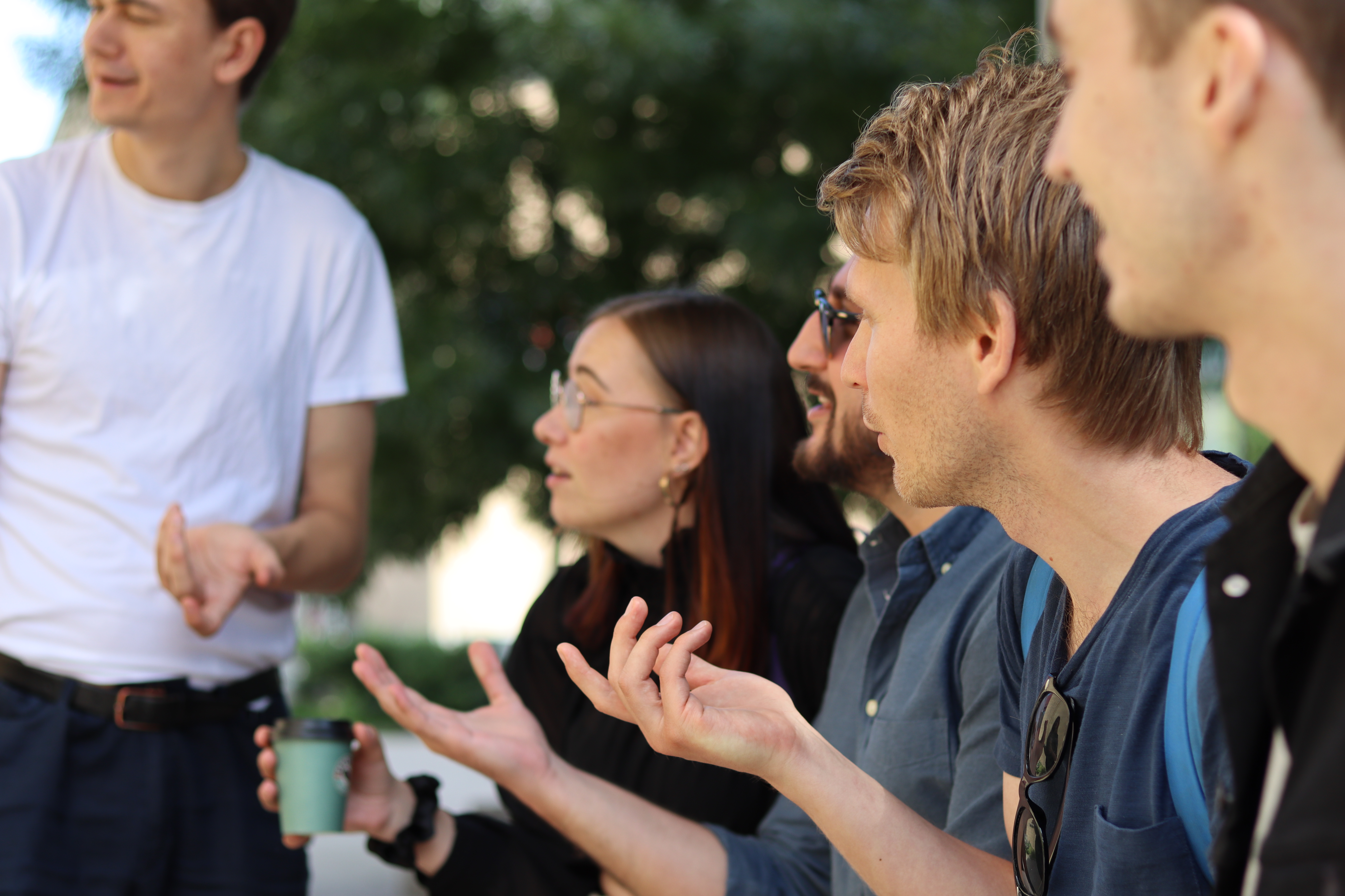 studenter engagerar sig