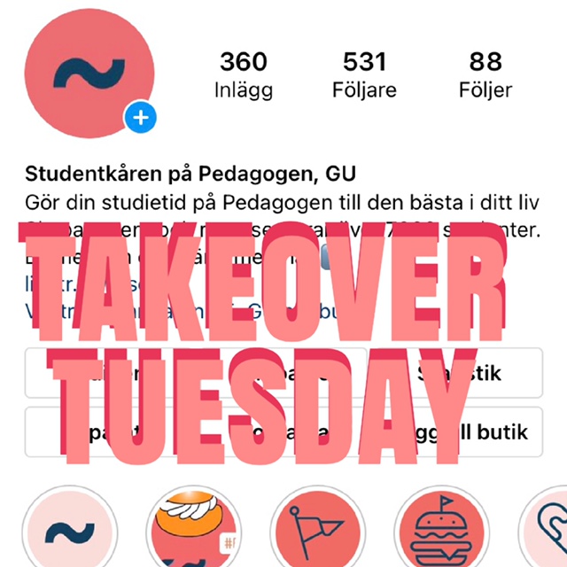Takeover Tuesday: Utseks Instagramkonto