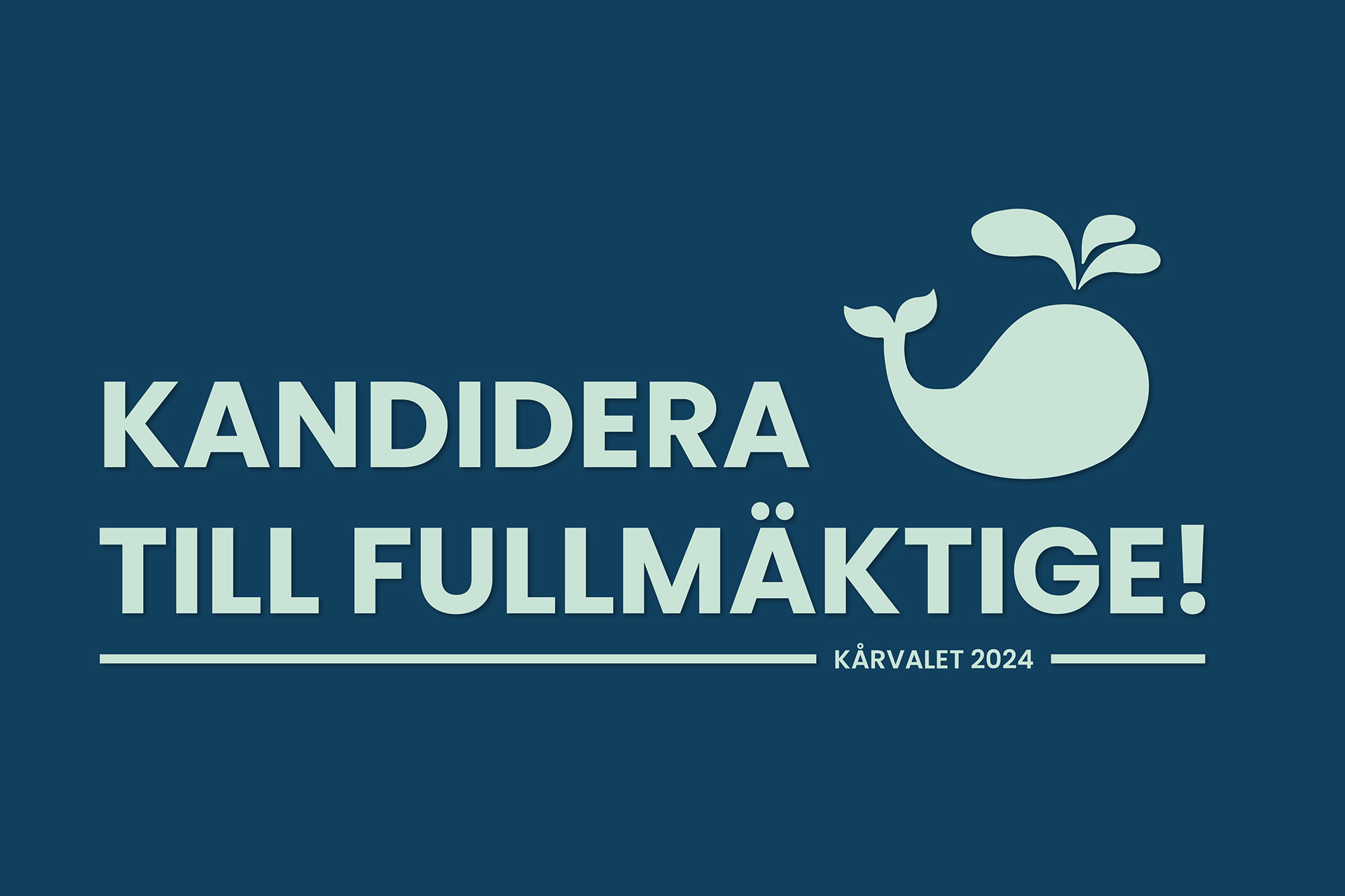 Kårval (bild på val)