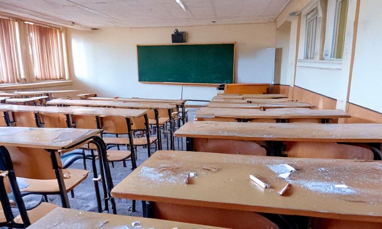 stökigt klassrum