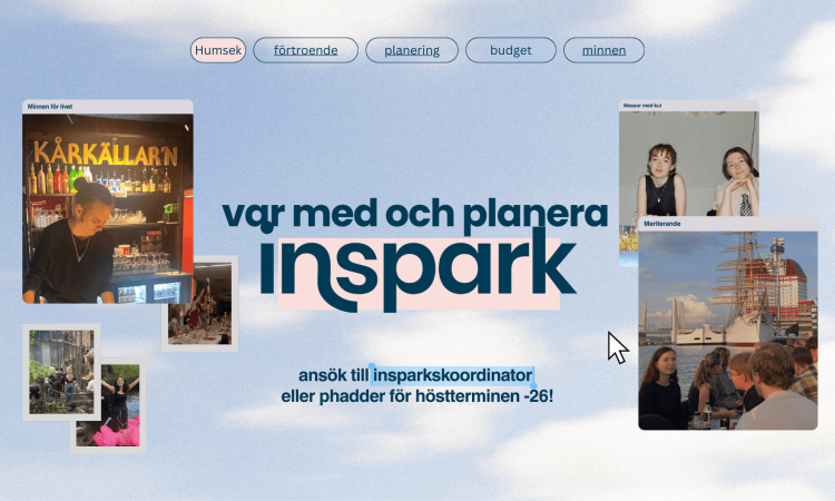 Utlysning insparkskoordinator HT26