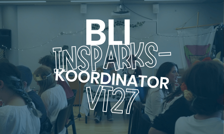 Bli insparkskoordinator VT27