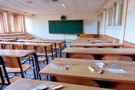 stökigt klassrum
